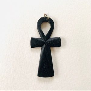 Wooden Ankh Pendant